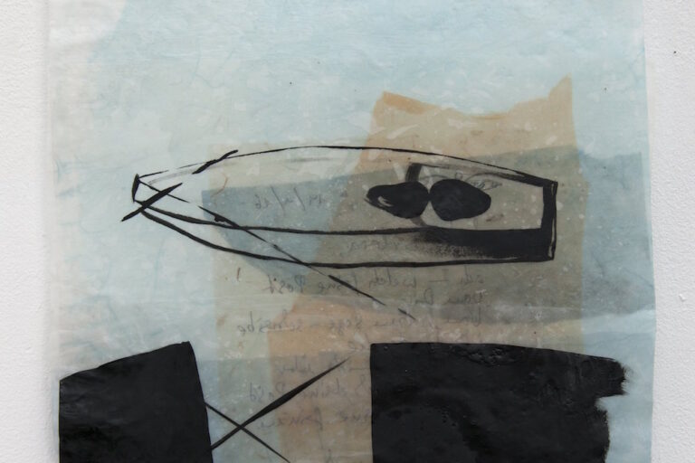 Barabara Ehrmann: Totenschiff 48 x 32 cm