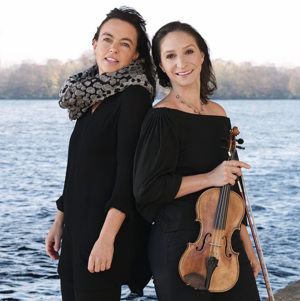 Martina Heinstein (Klavier) und Antonina Preuß (Violine)