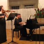 Antonina Preuß (Violine) und Martina Heinstein (Klavier)
