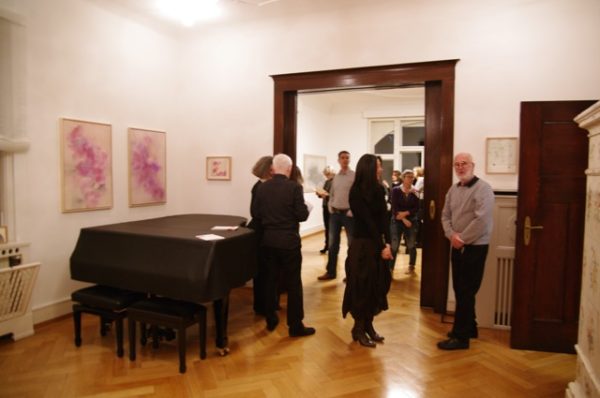 Die ersten Besucher sind da