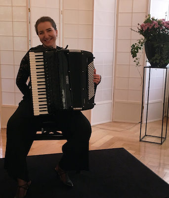 Manuela Glock am Konzertabend