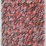 Angelika Dirscherl - Schreibstück, 31x22 cm, verschiedene Stifte, 2021
